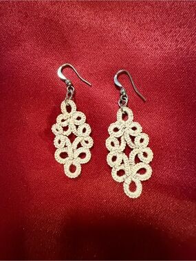 Hand Laced Earrings